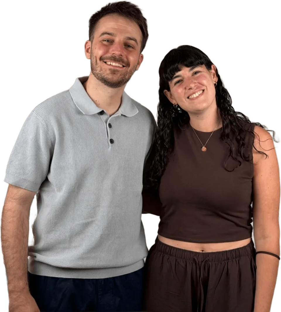 Raquel Beraiz y Adrián Garrido, fundadores de Grupo Telos