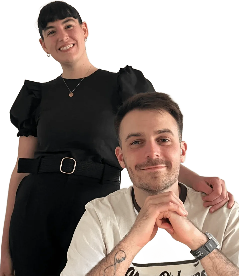 Raquel Beraiz y Adrián Garrido, fundadores de Grupo Telos